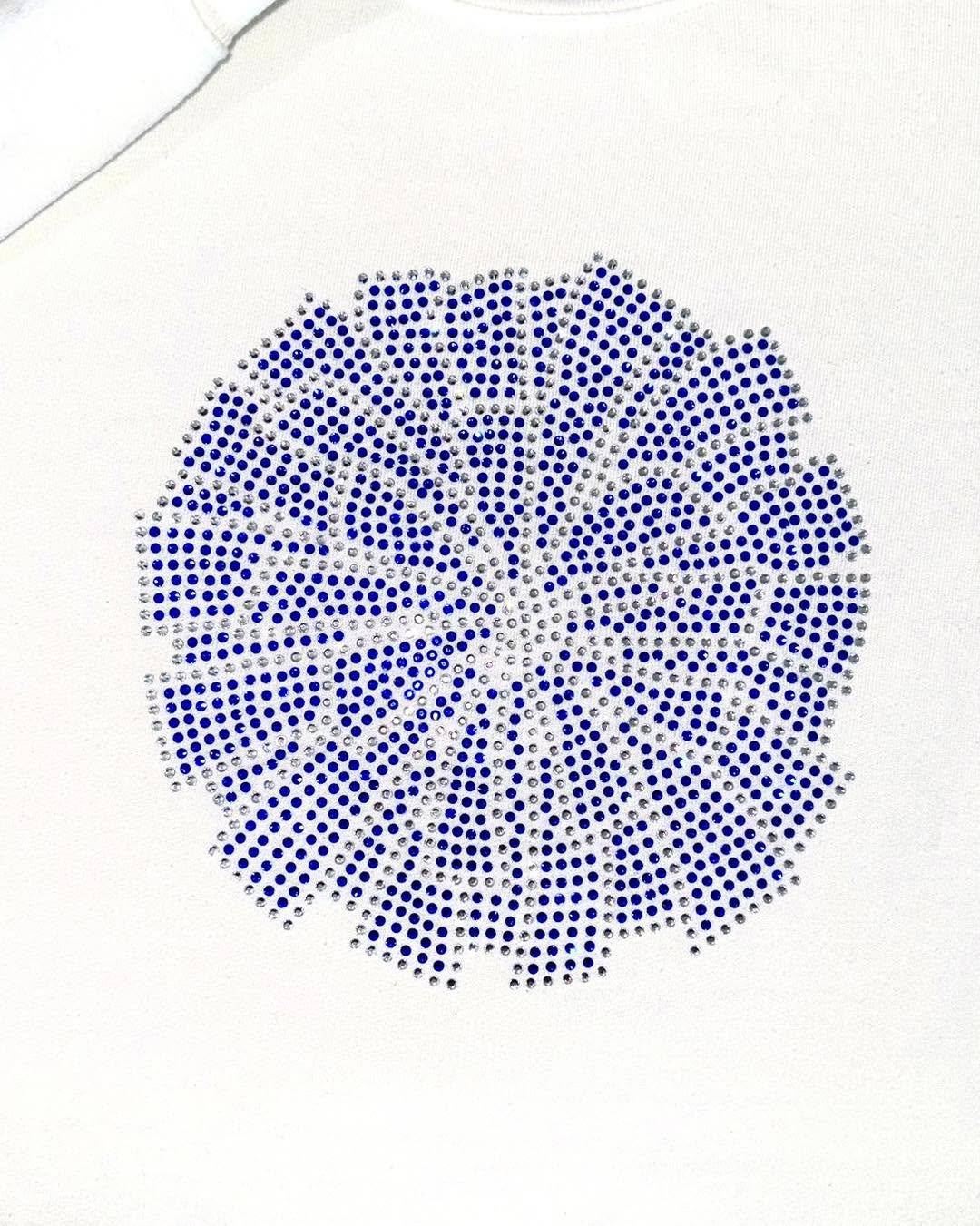 Pom Pom Rhinestone Sweatshirt