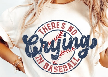 There's no crying in baseball