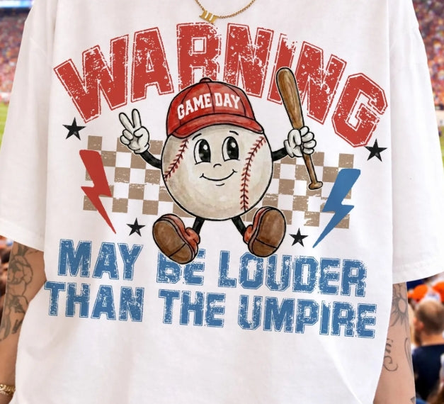 Louder than the umpire