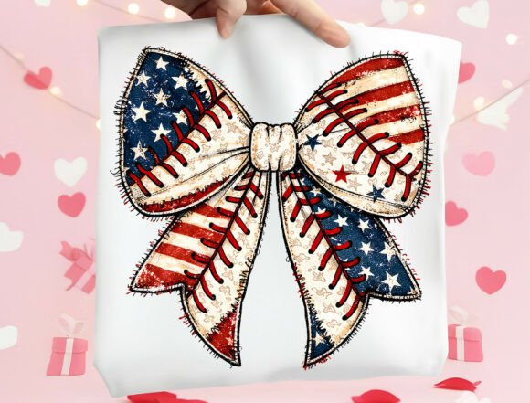 USA Flag Baseball