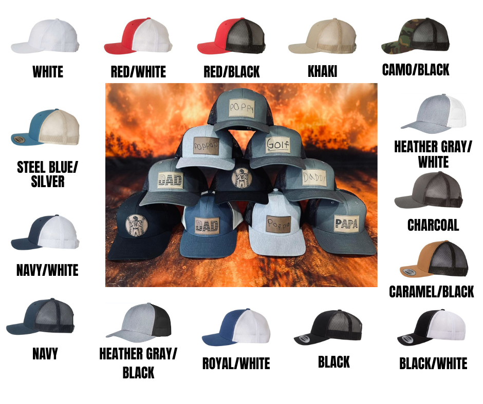 Hand Written Patch Trucker Hats