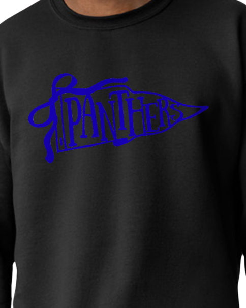 Panther Bow Pennant Sweatshirt