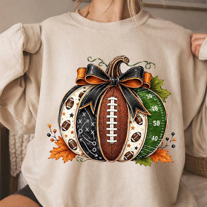 Football Pumpkin