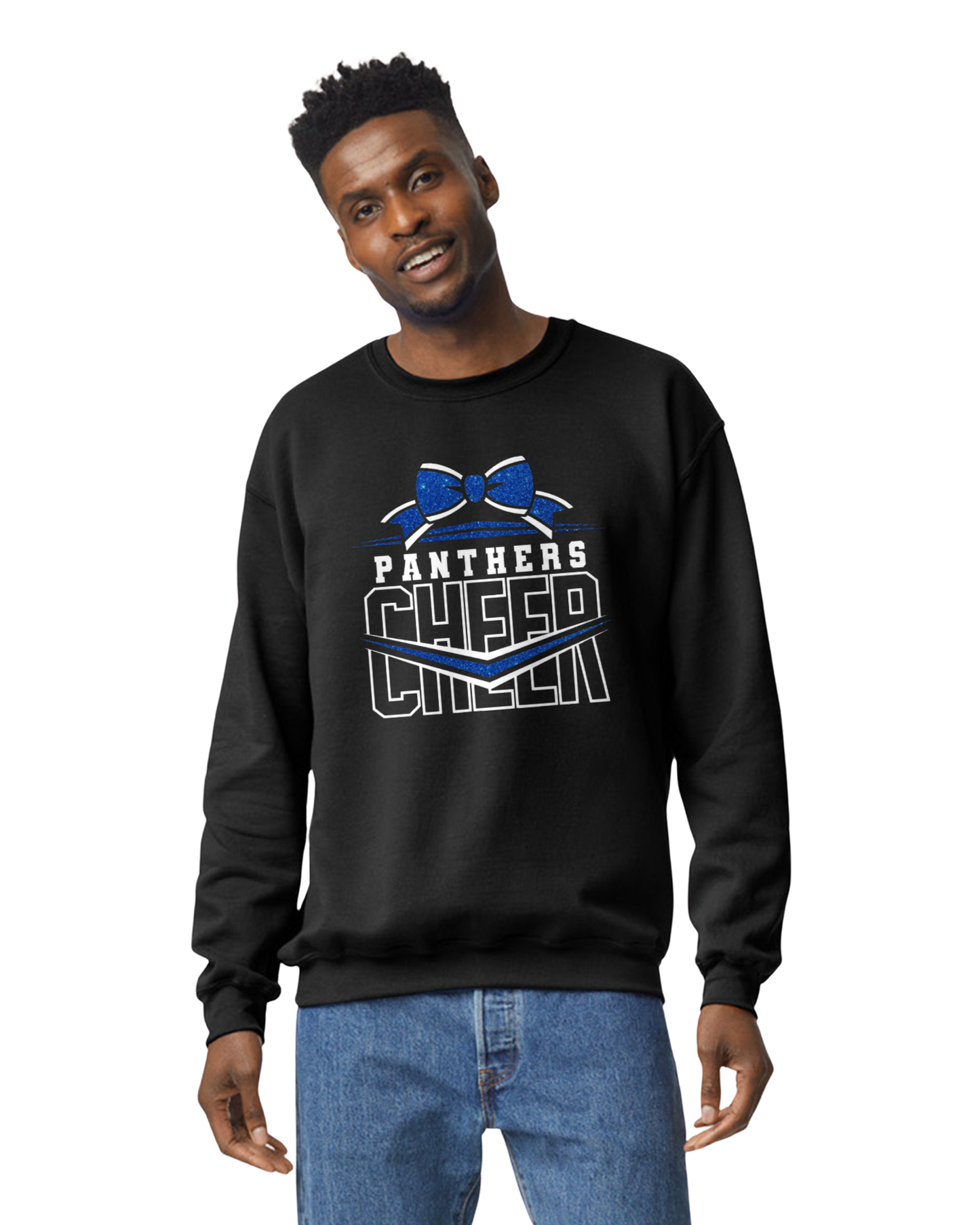 Panthers Cheer Bow