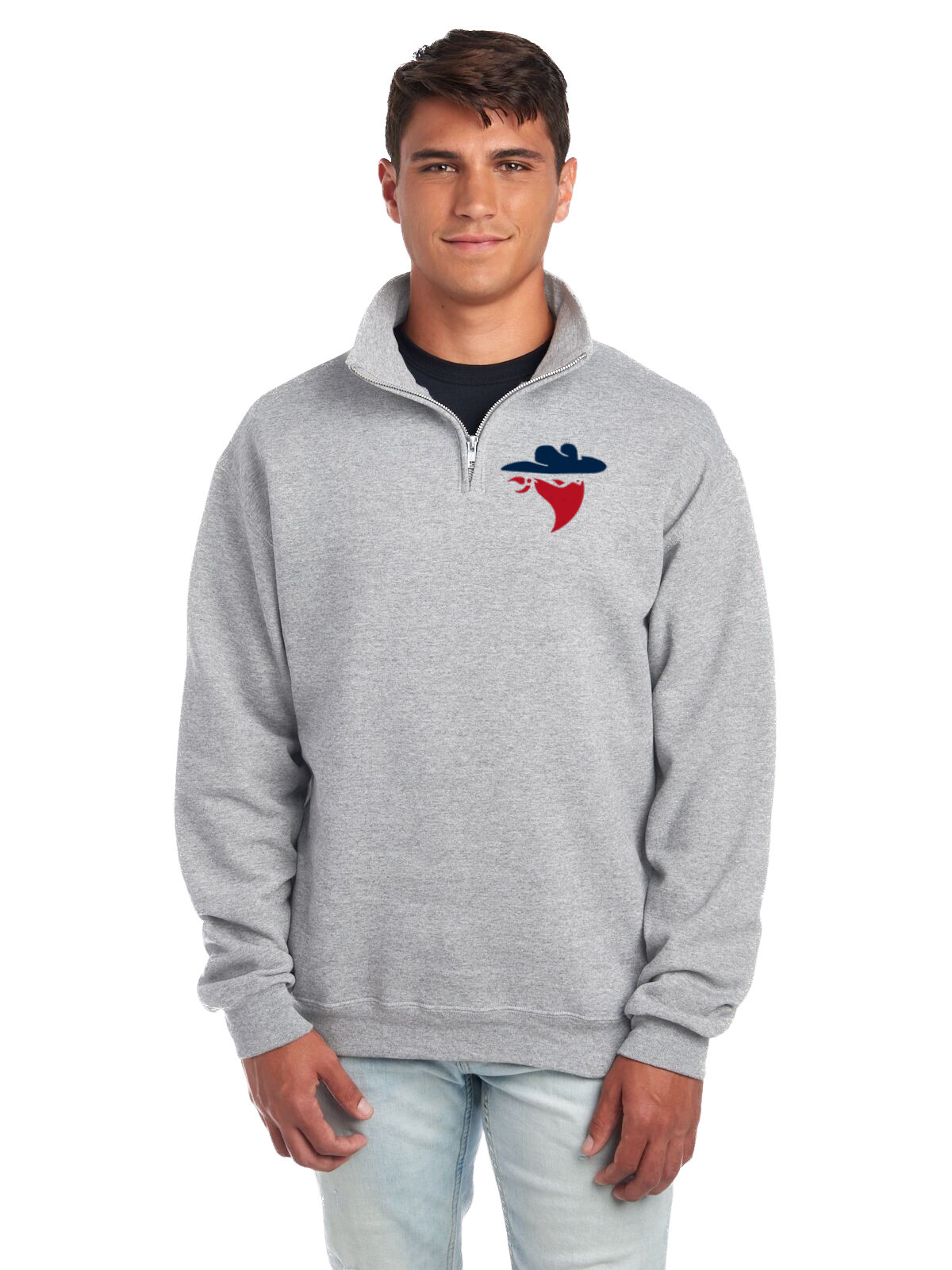 Outlaws Embroidered 1/4 Zip