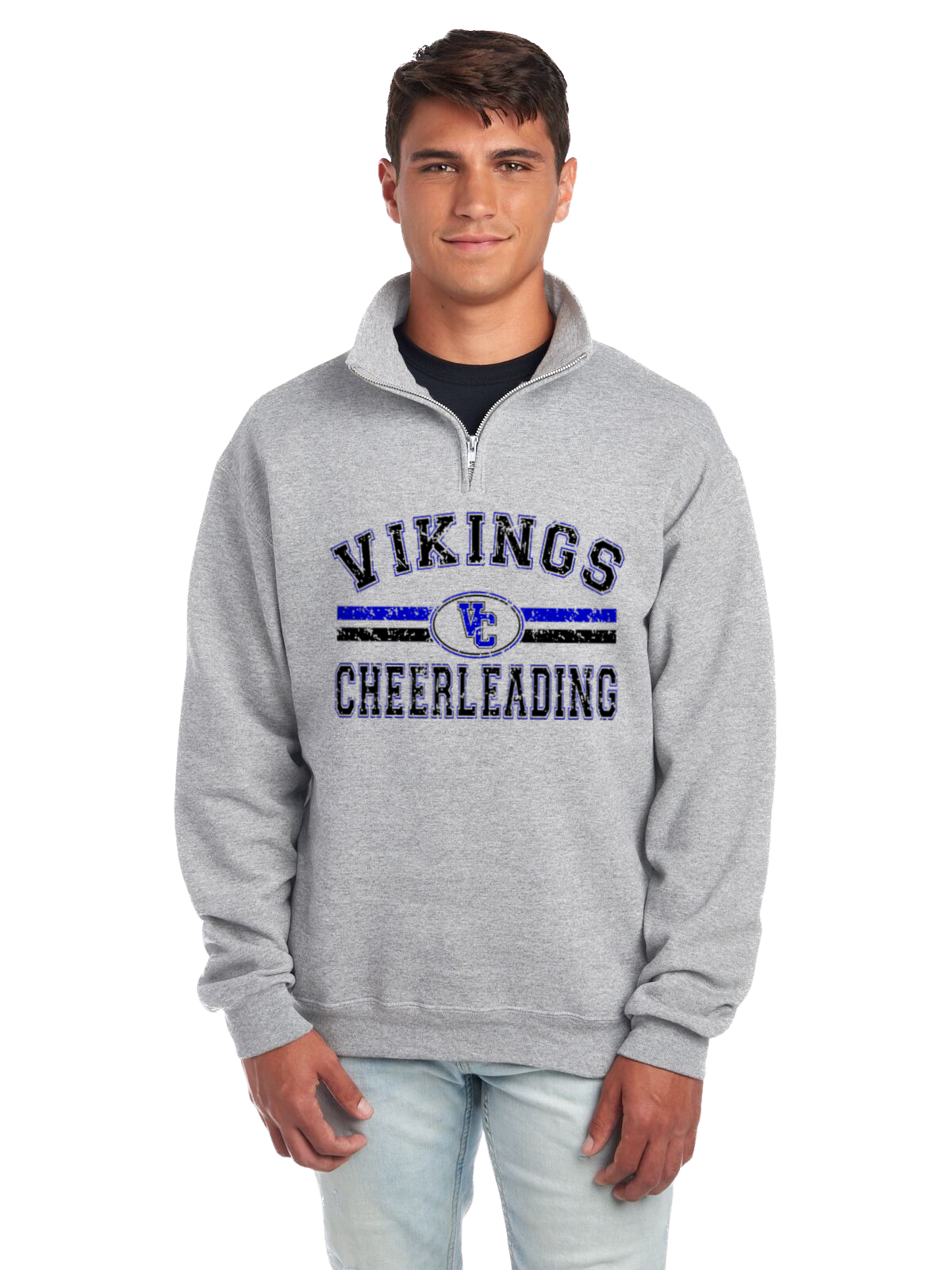 Vikings Cheerleading 1/4 Zip