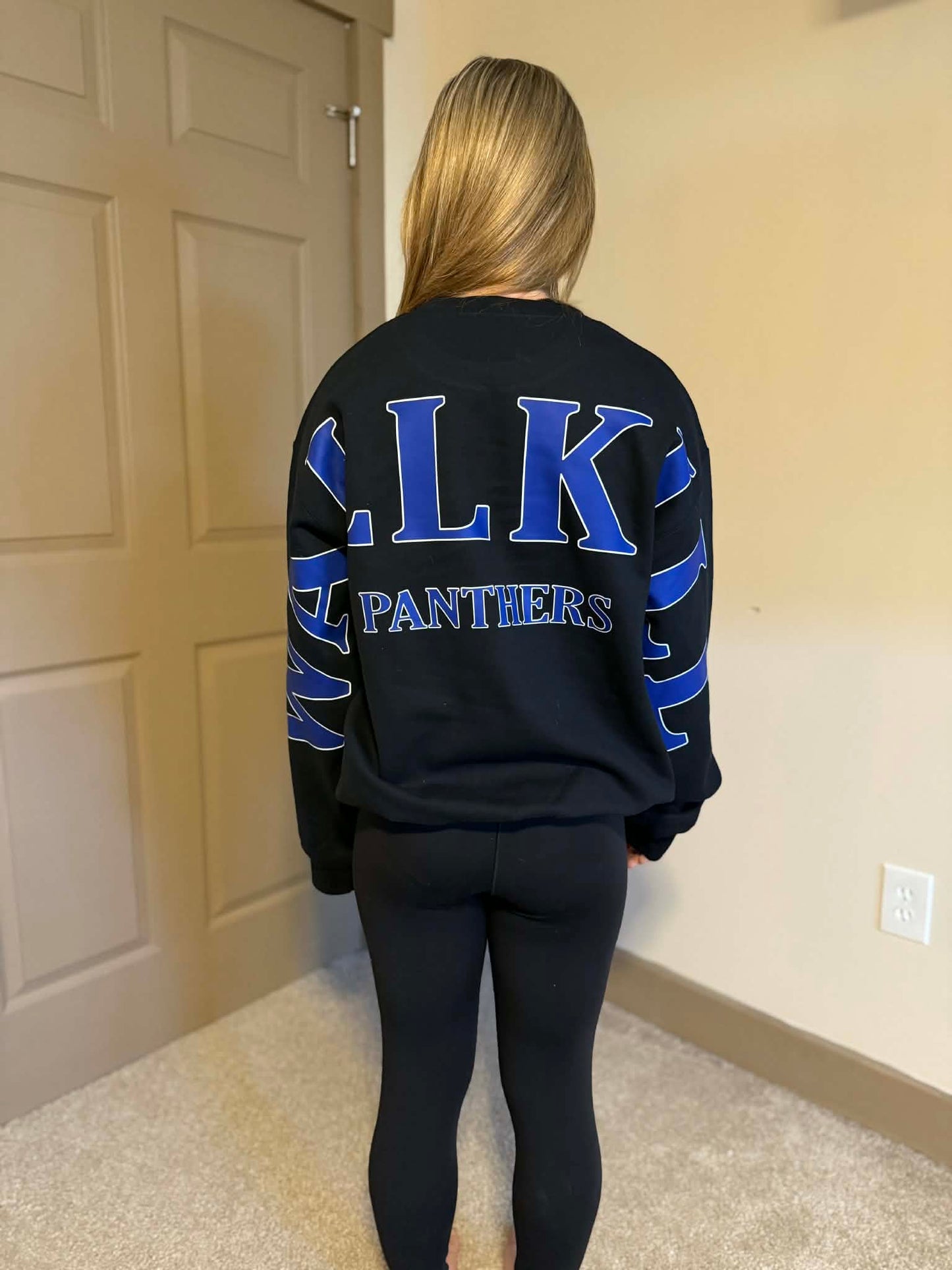 Wallkill Panthers Oversized Graphic Sweatshirt
