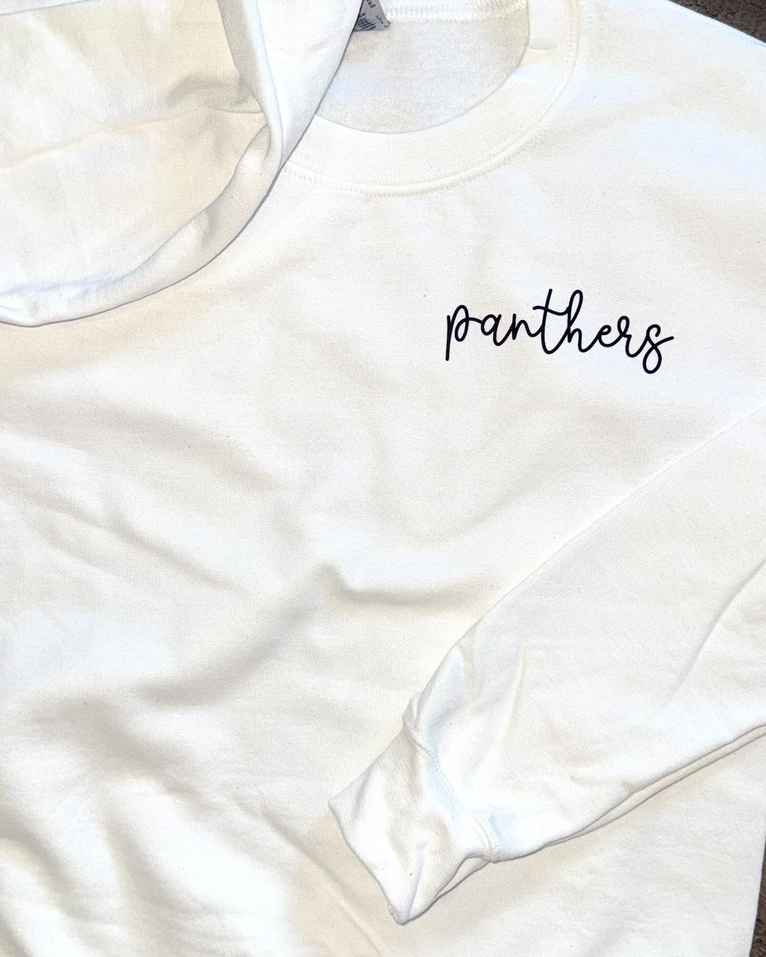 Panthers Bow Sweatshirt