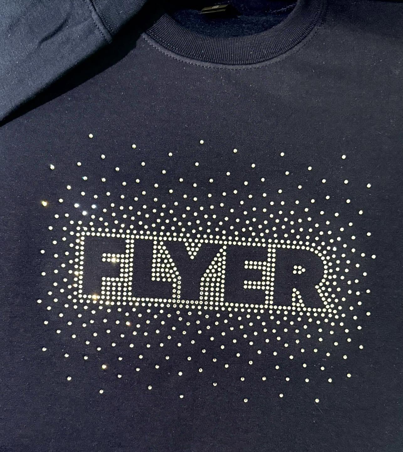 Flyer Rhinestone Sweatshirt