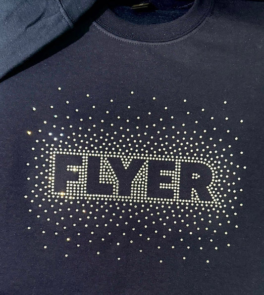 Flyer Rhinestone Sweatshirt