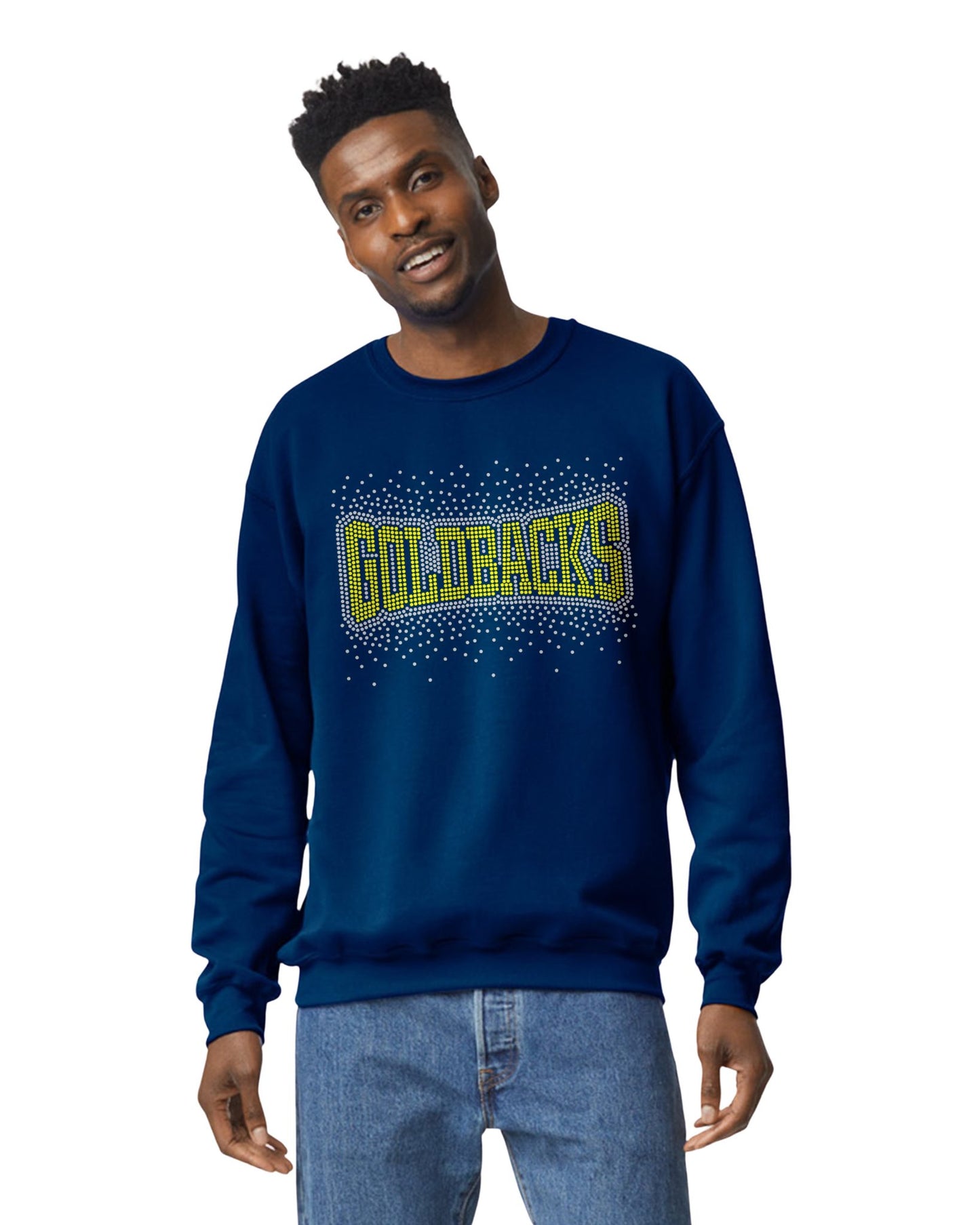 Goldbacks rhinestone