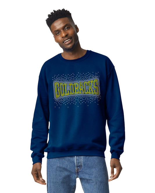 Goldbacks rhinestone