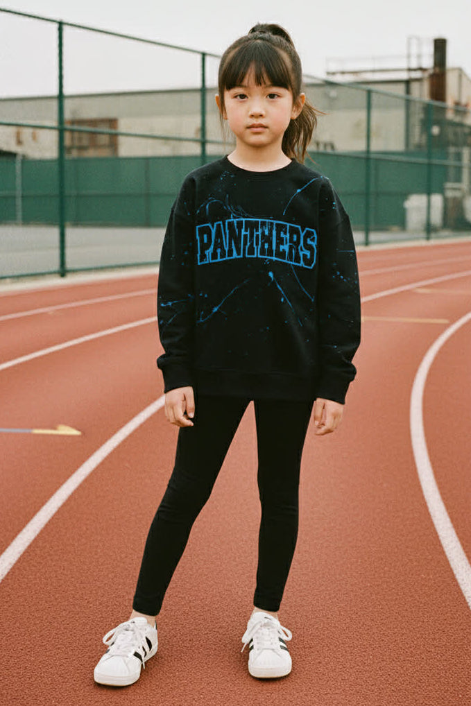 Panthers Paint Splatter Sweatshirt