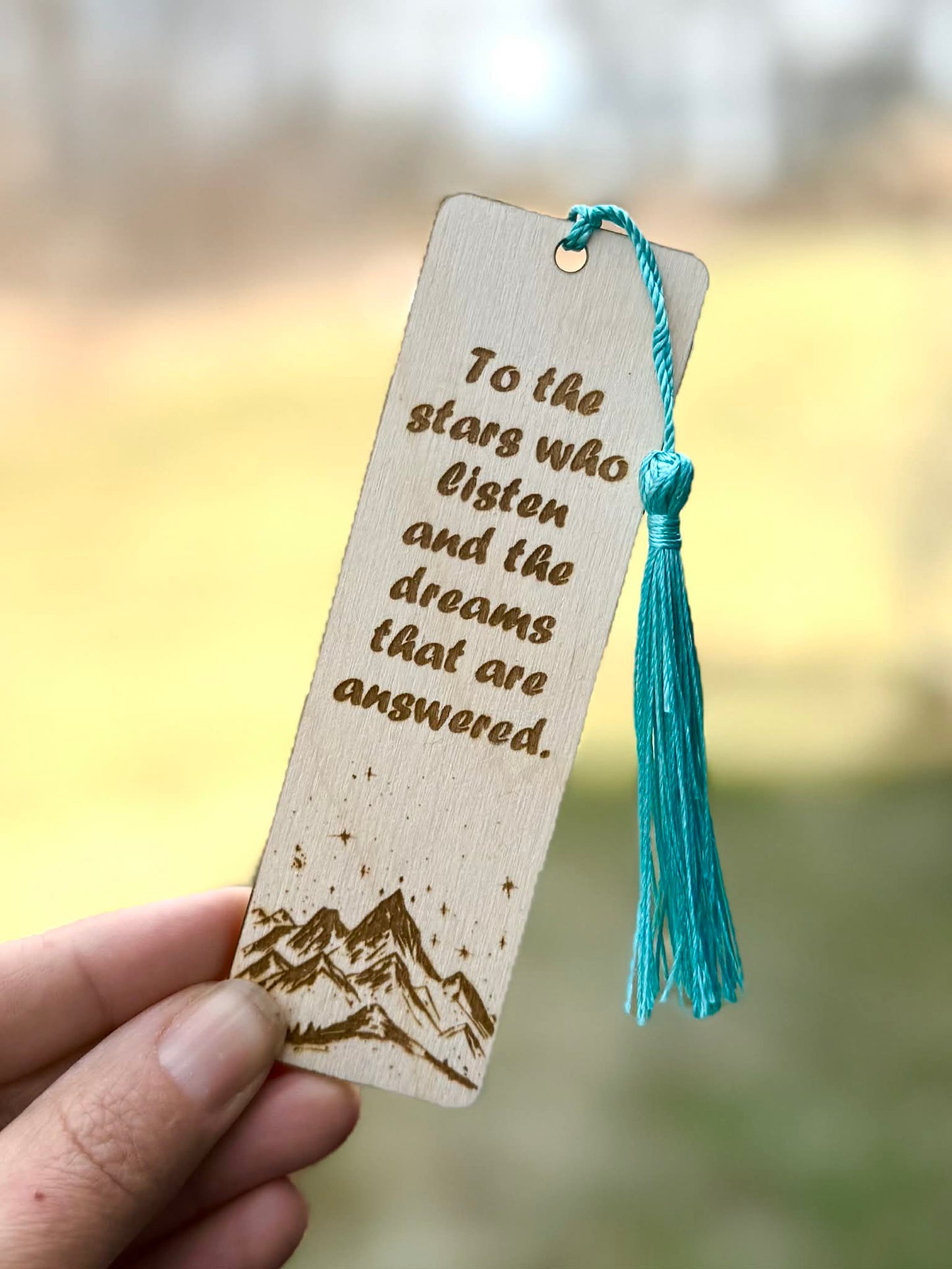 Wooden Bookmarks