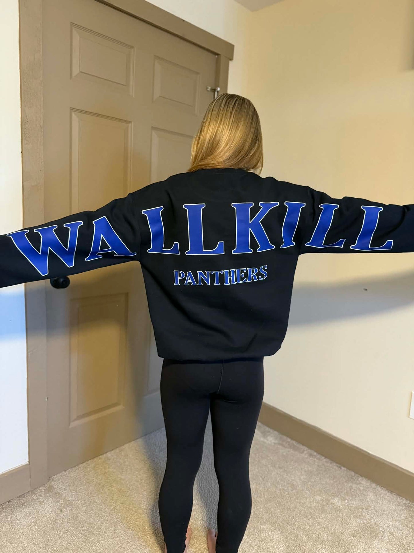 Wallkill Panthers Oversized Graphic Sweatshirt