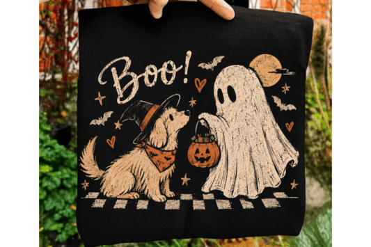 Boo Ghost Dog Sweatshirt
