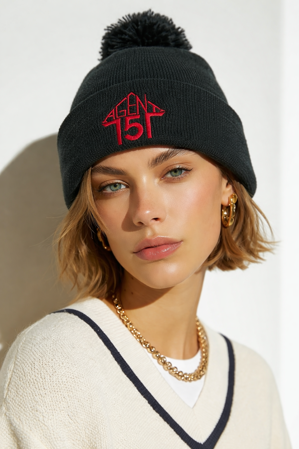 Custom Pom Pom Beanies