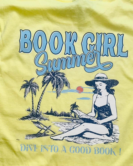 Book Girl Summer Tee
