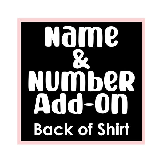 Name/Number add on