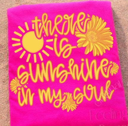 Sunshine in my soul