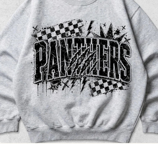 Panther Retro Claws Sweatshirt