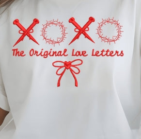 Original Love Letters Embroidered Sweatshirt