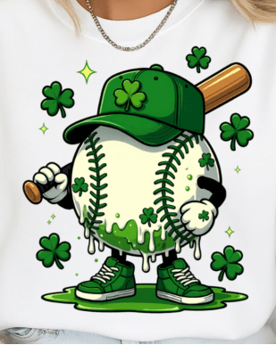 St. Patricks Baseball Drip