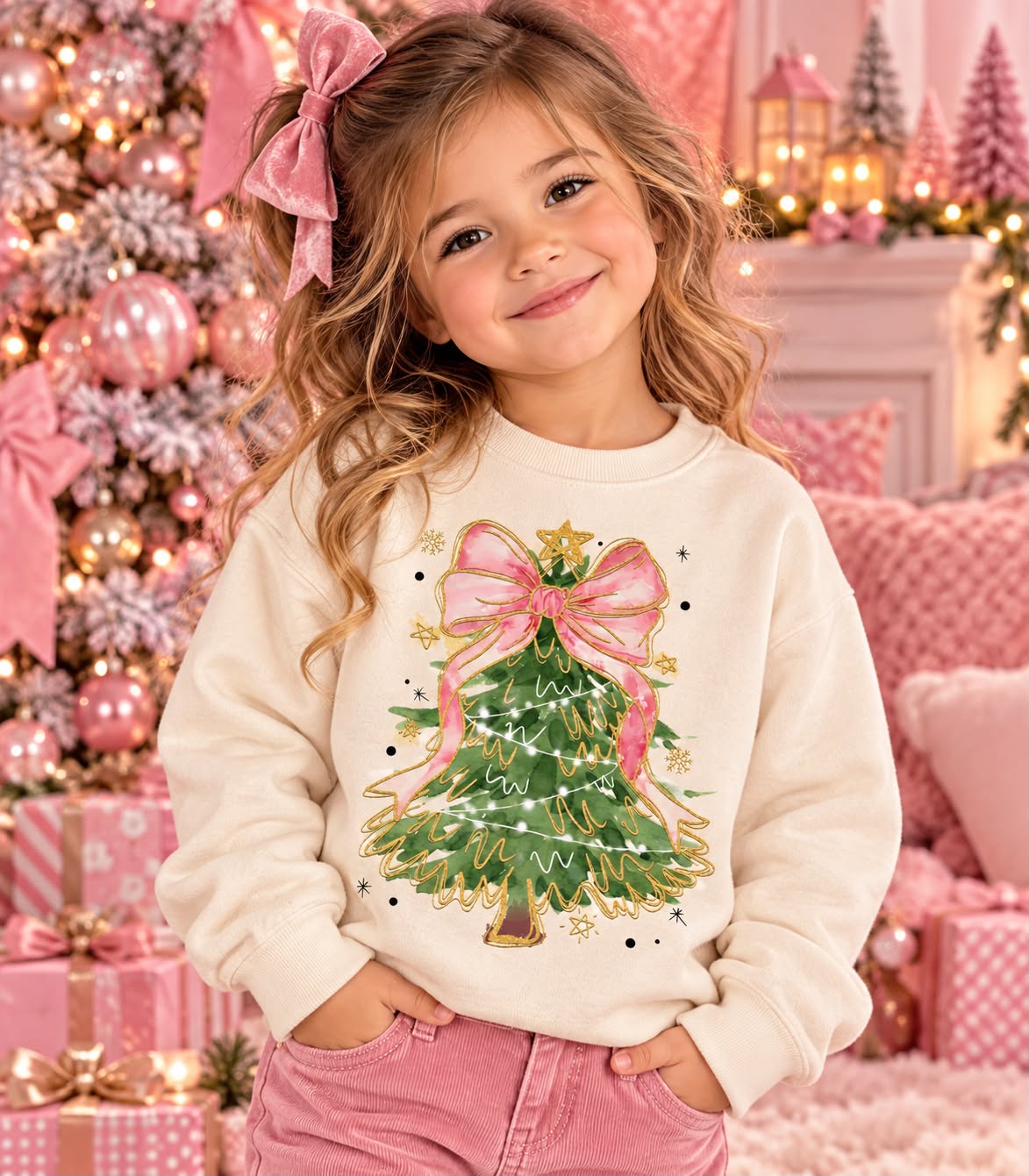 Pink Bow Tree