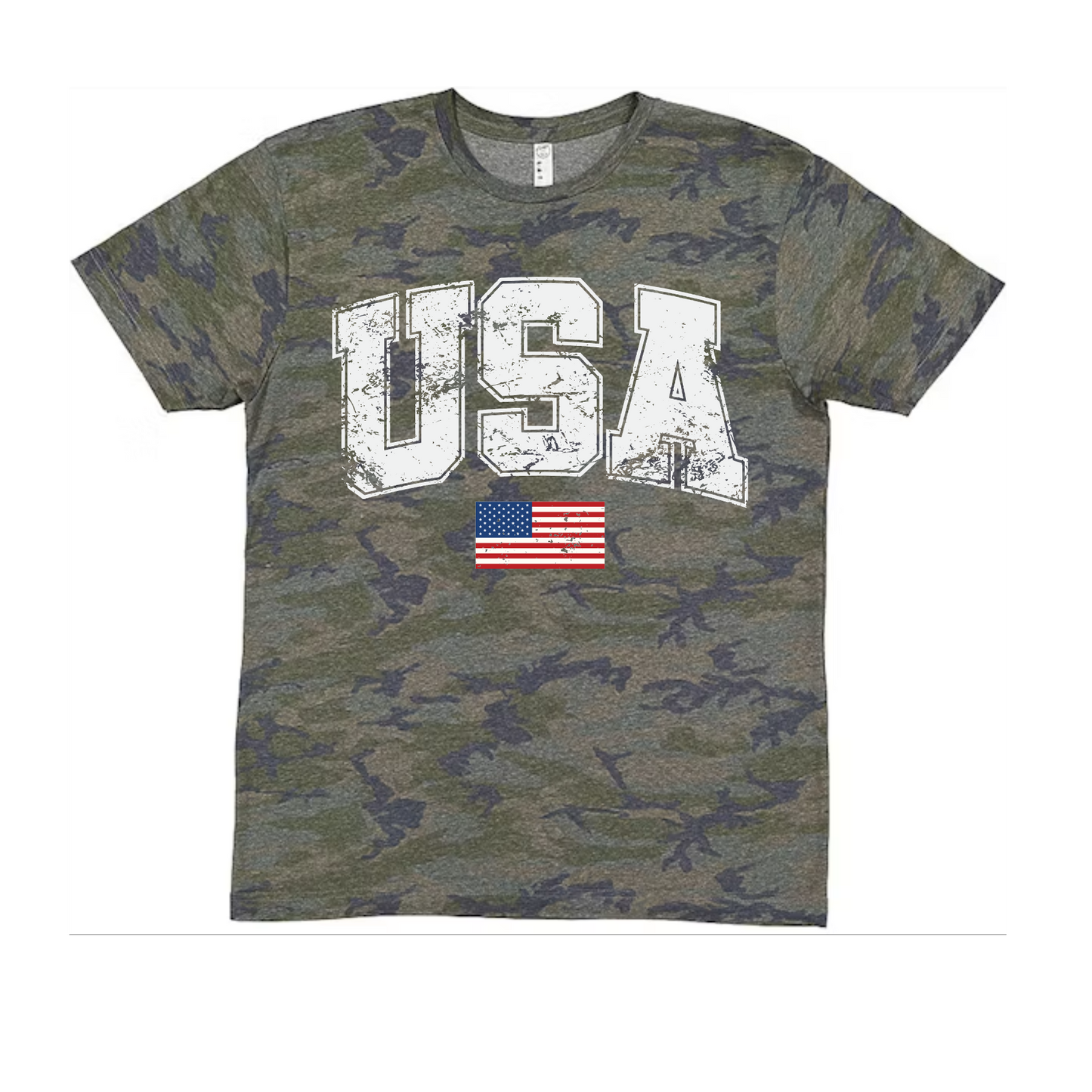 USA Flag Distressed
