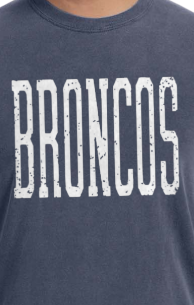 Broncos Distressed