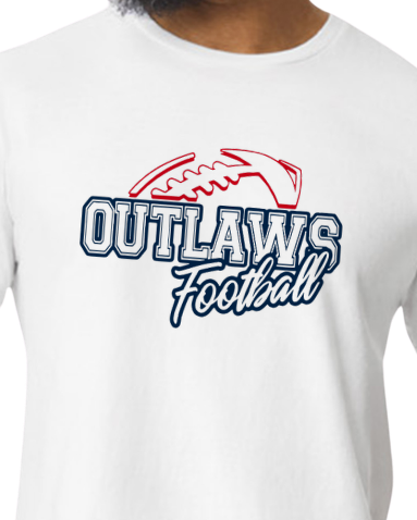 Outlaws Football Tee