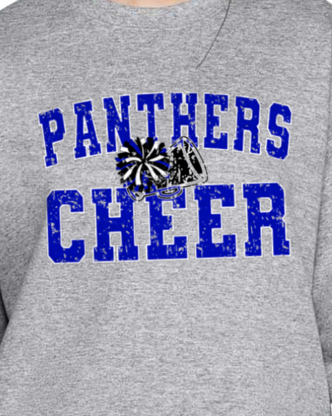 Panthers Cheer distressed