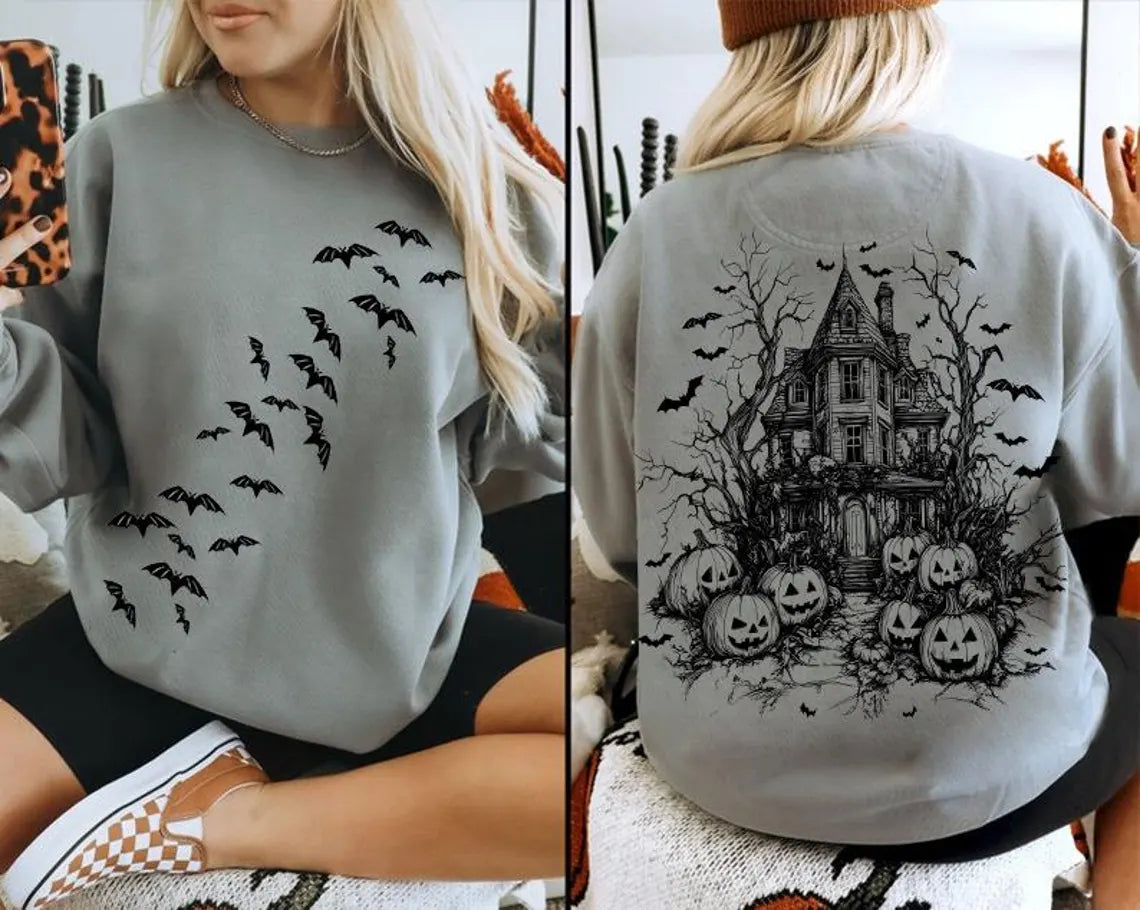 Vintage Halloween House