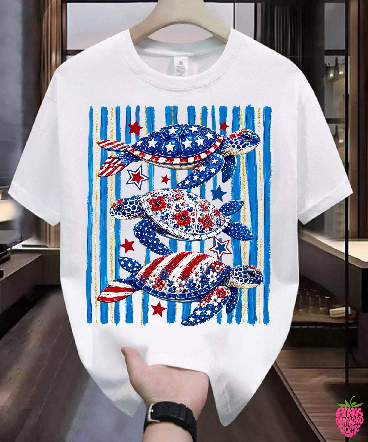 Patriotic Sea Turtle