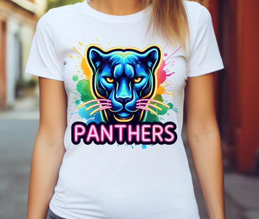 Colorful Panthers