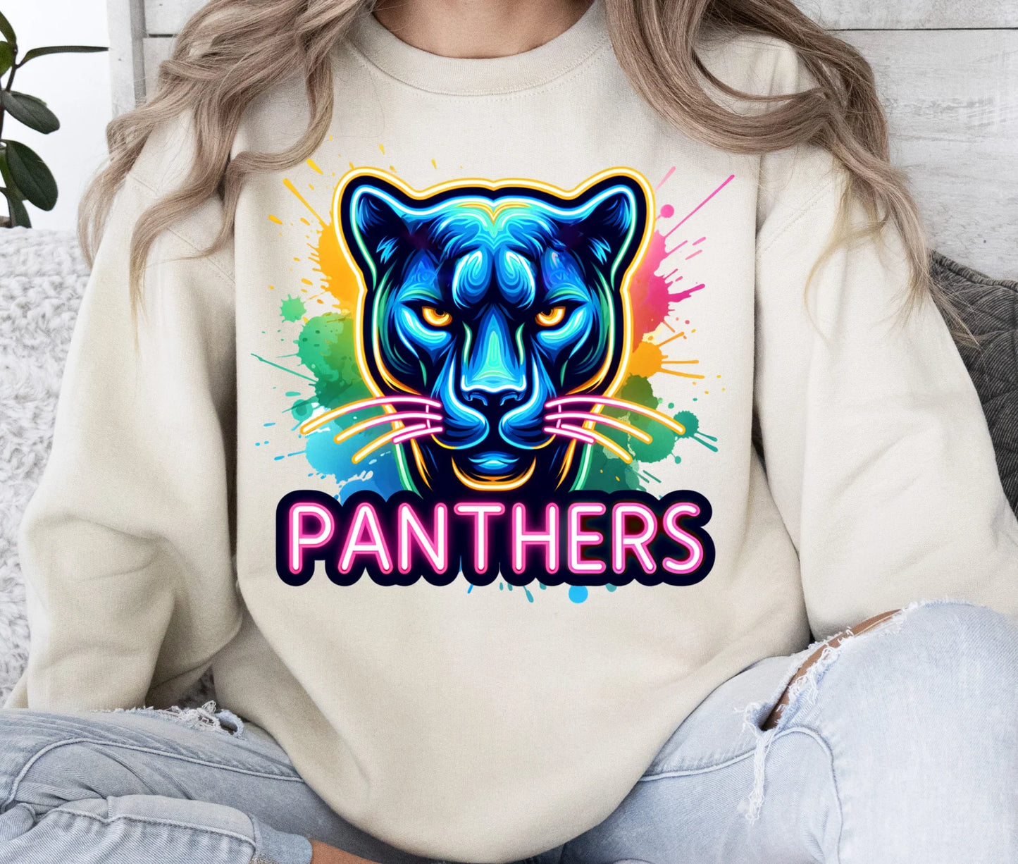 Colorful Panthers