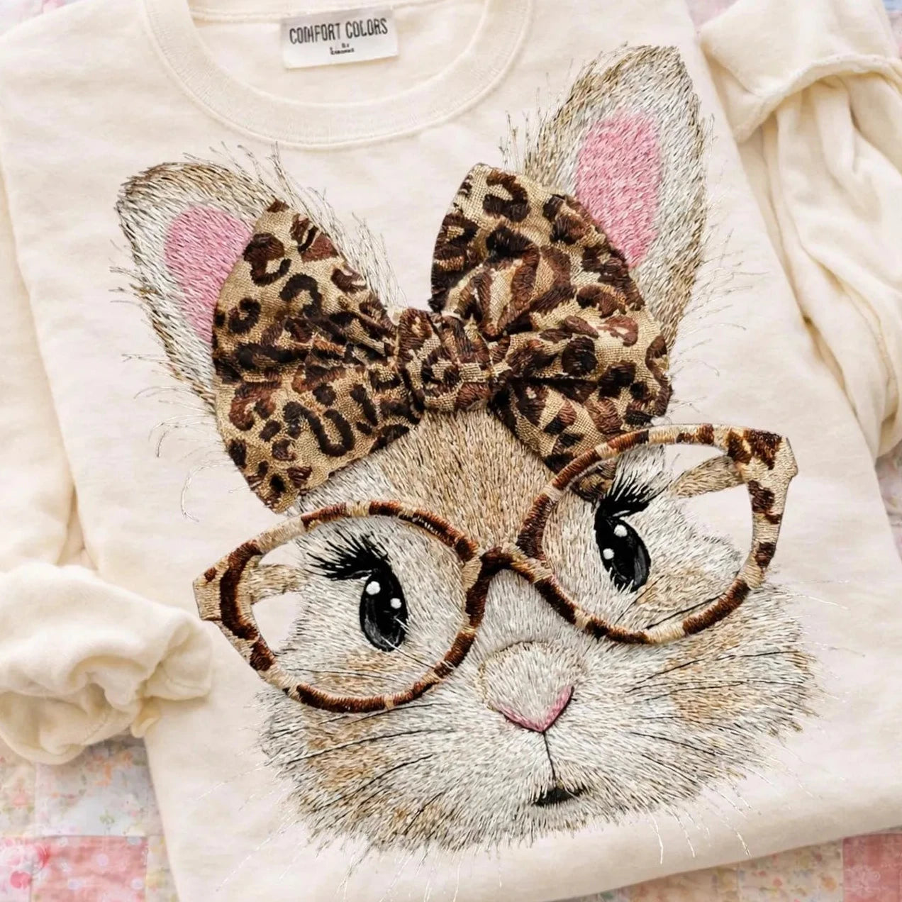 Retro Leopard Bunny