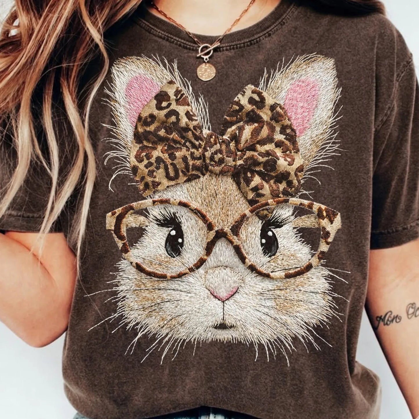Retro Leopard Bunny
