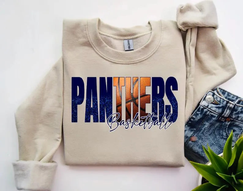Panthers Basketball Sweatshirt