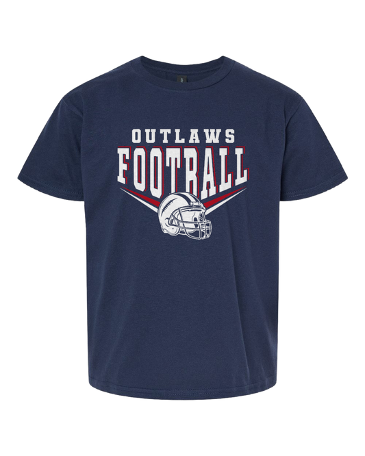 Outlaws Football Helmet