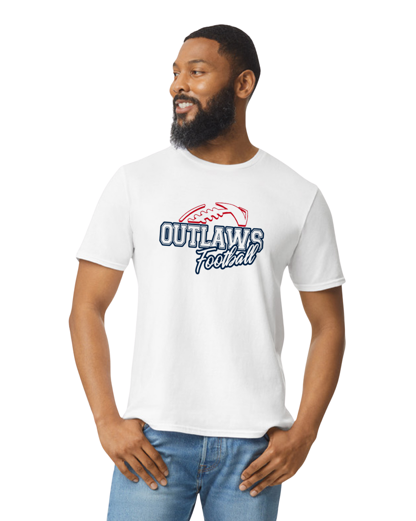 Outlaws Football Tee