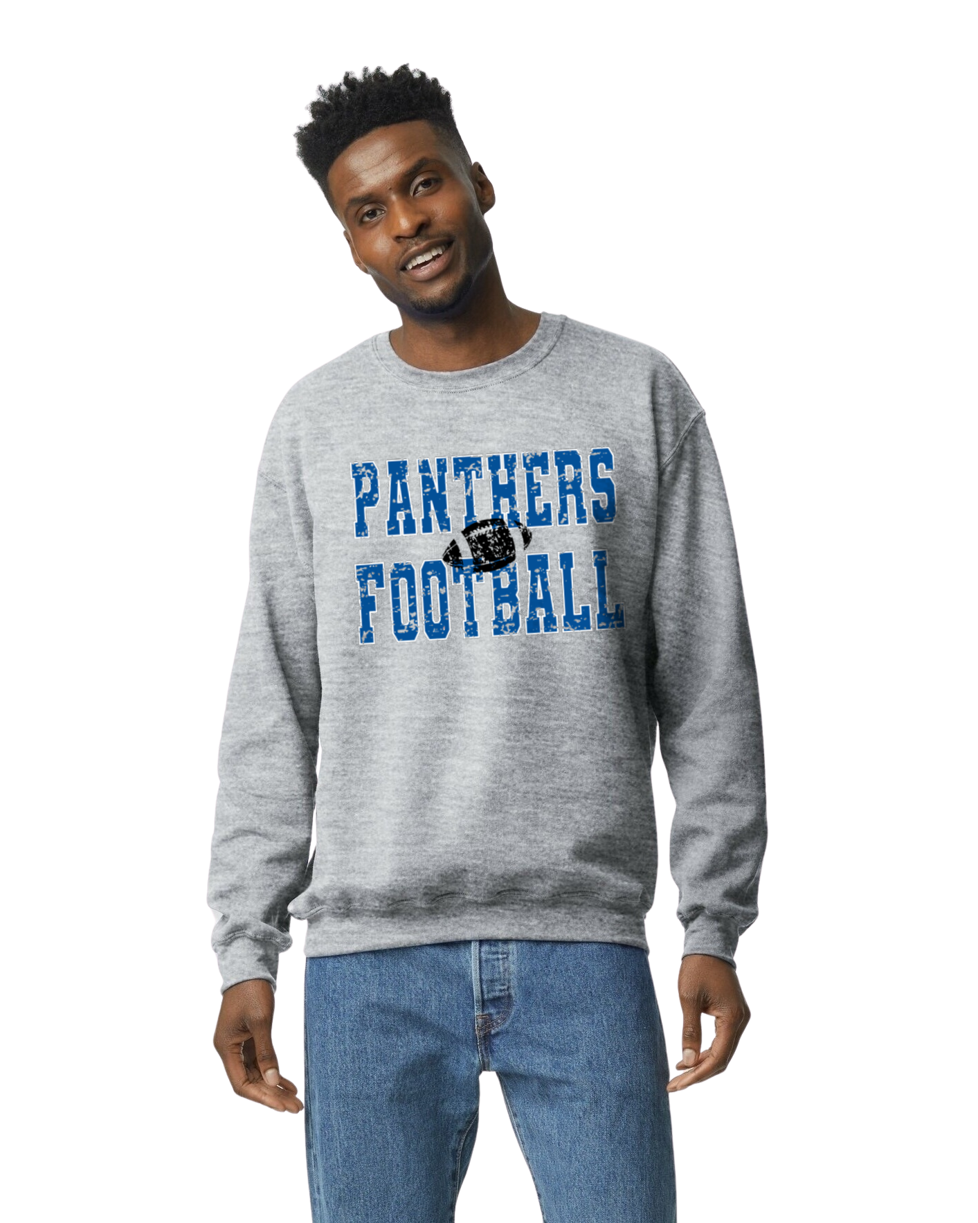 Panthers Football Distressed